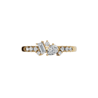 MULTI-SHAPE WEDDING BAND - M&D Signature Jewels
