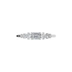 EMERALD WEDDING BAND