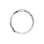 EMERALD WEDDING BAND