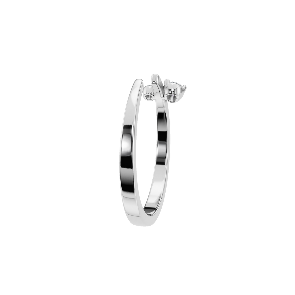 ROUND 2 STONE OPEN WEDDING BAND