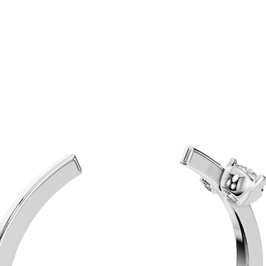 ROUND 2 STONE OPEN WEDDING BAND
