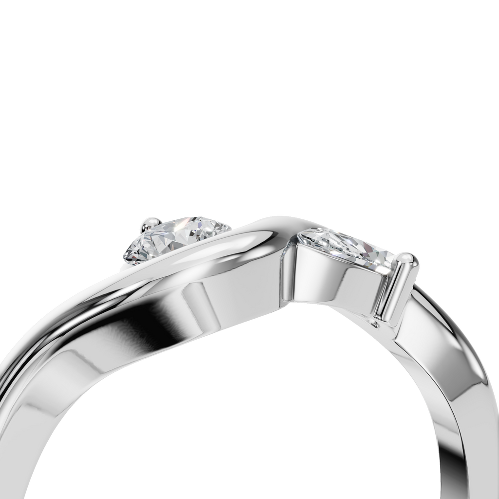ROUND MARQUISE WEDDING RING