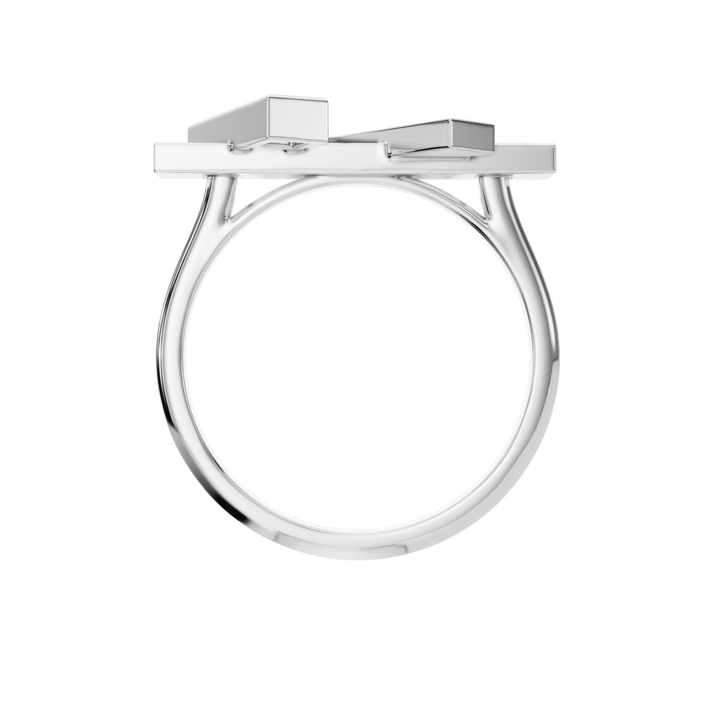 BAGUETTE ROUND WEDDING BAND
