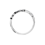 BAGUETTE ROUND MARQUISE WEDDING BAND