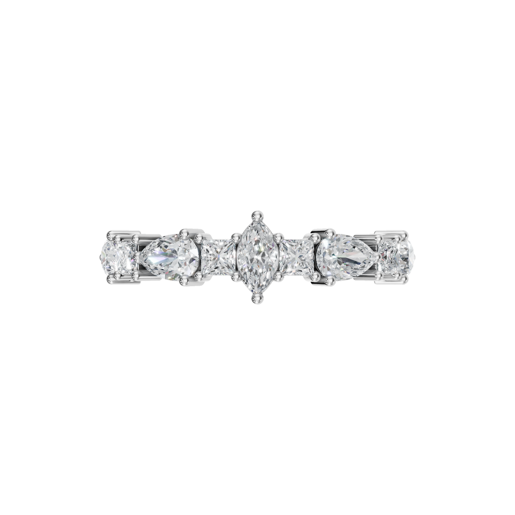 MULTI-SHAPE WEDDING BAND