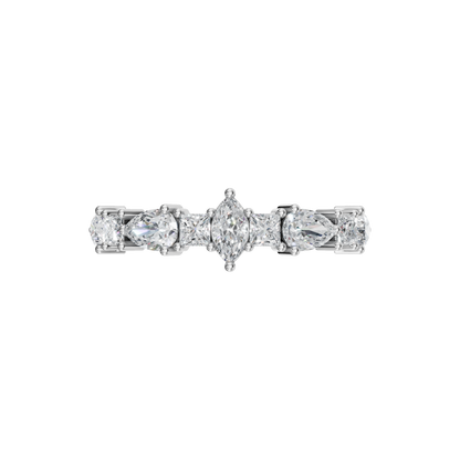 MULTI-SHAPE WEDDING BAND - M&D Signature Jewels