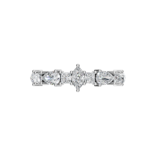 MULTI-SHAPE WEDDING BAND
