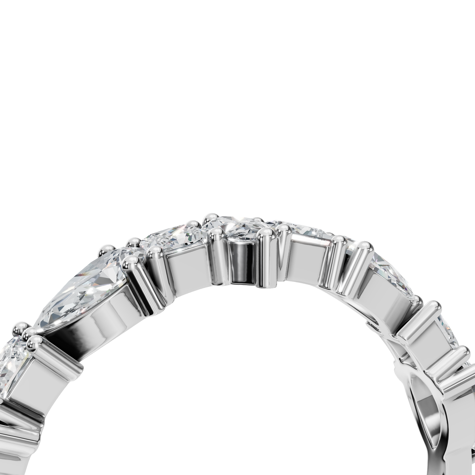 MULTI-SHAPE WEDDING BAND