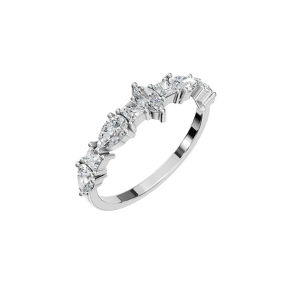 MULTI-SHAPE WEDDING BAND - M&D Signature Jewels