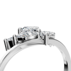 PEAR MARQUISE FANCY WEDDING BAND