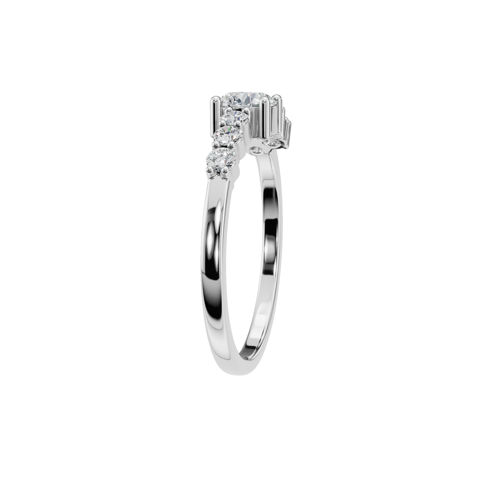 ROUND WEDDING BAND
