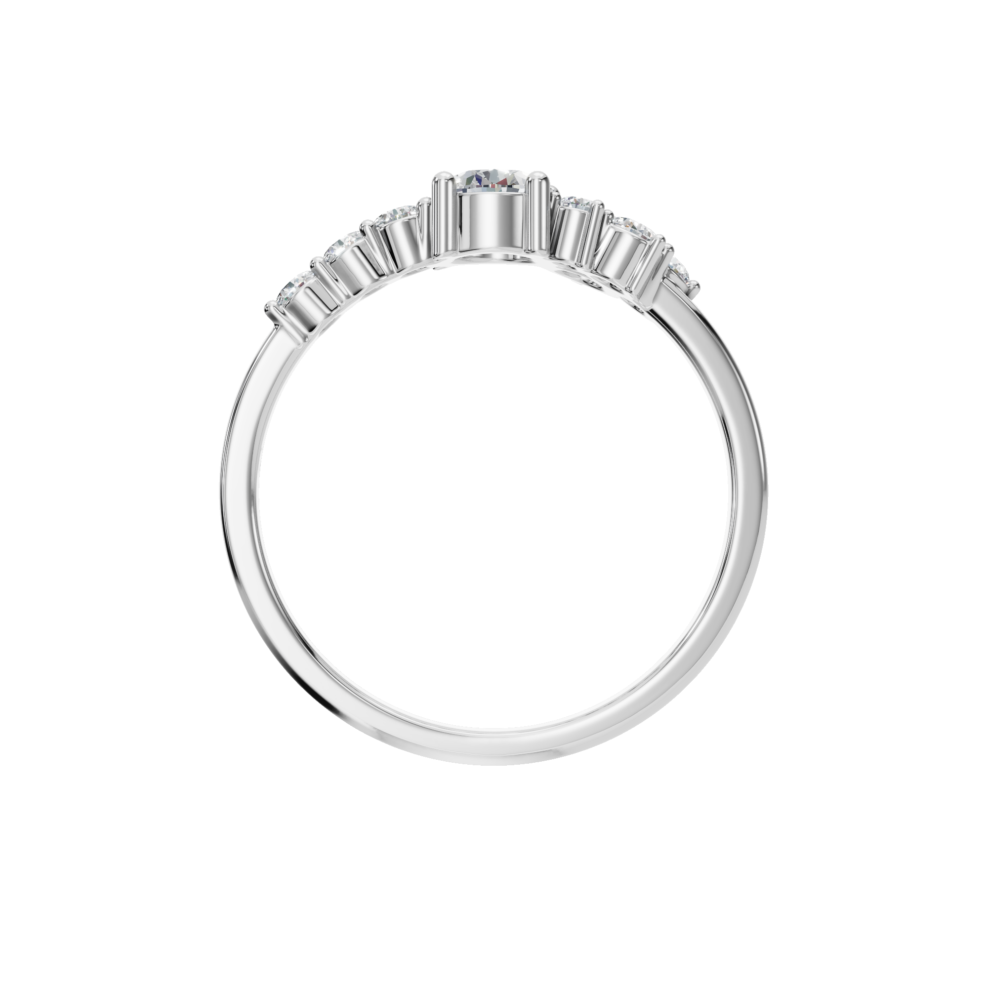 ROUND WEDDING BAND