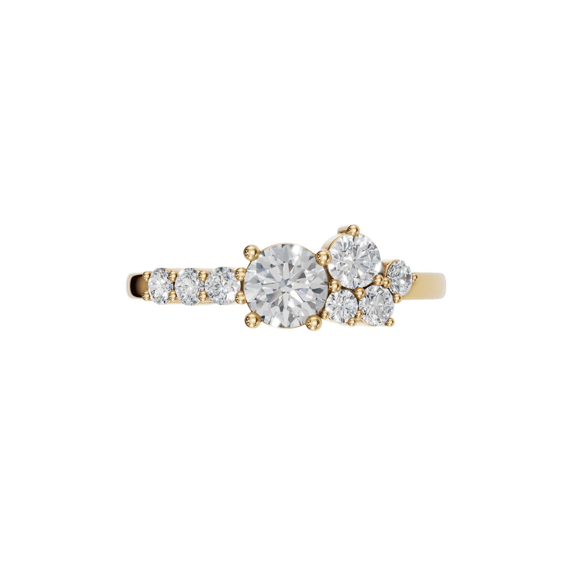 ROUND WEDDING BAND - M&D Signature Jewels