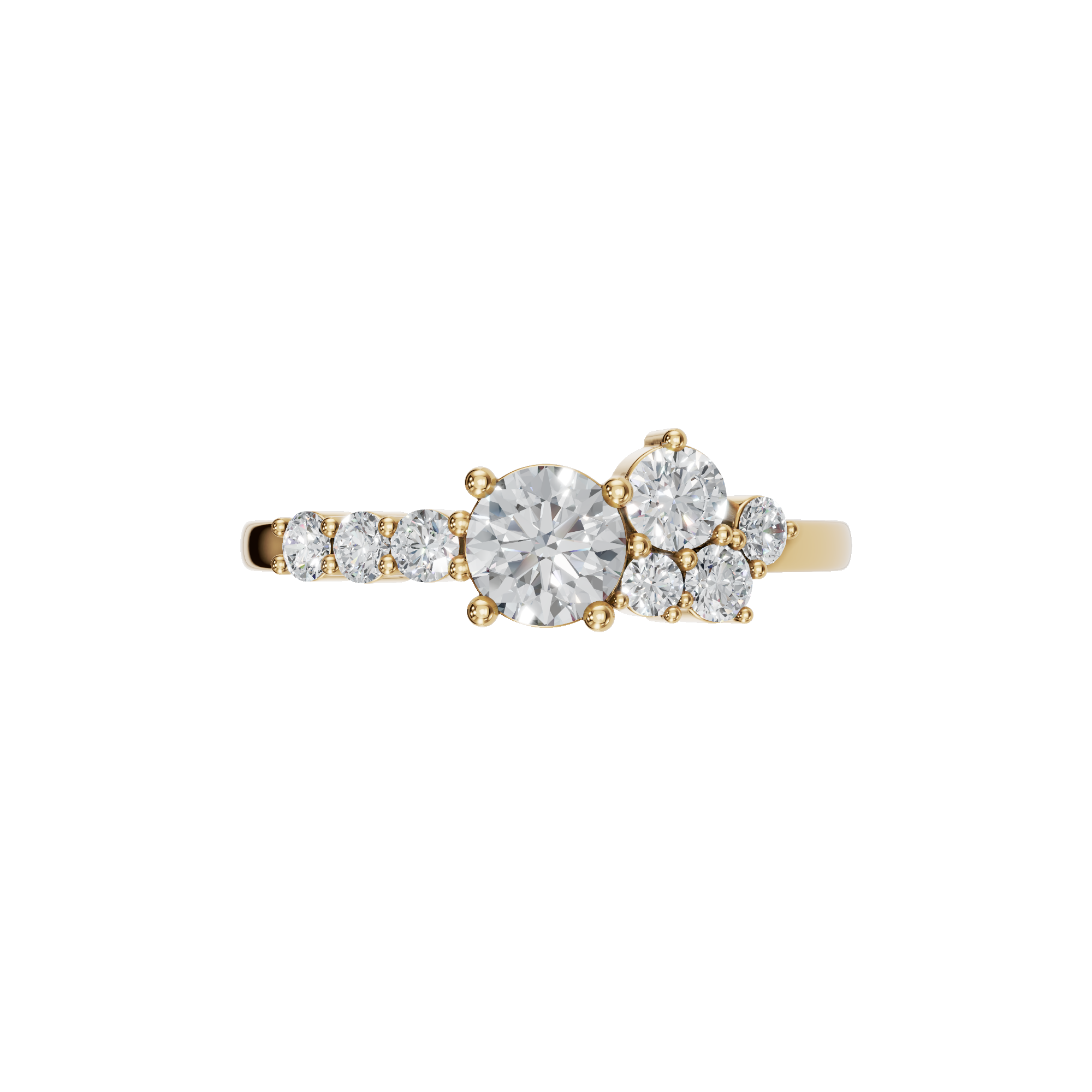 ROUND WEDDING BAND