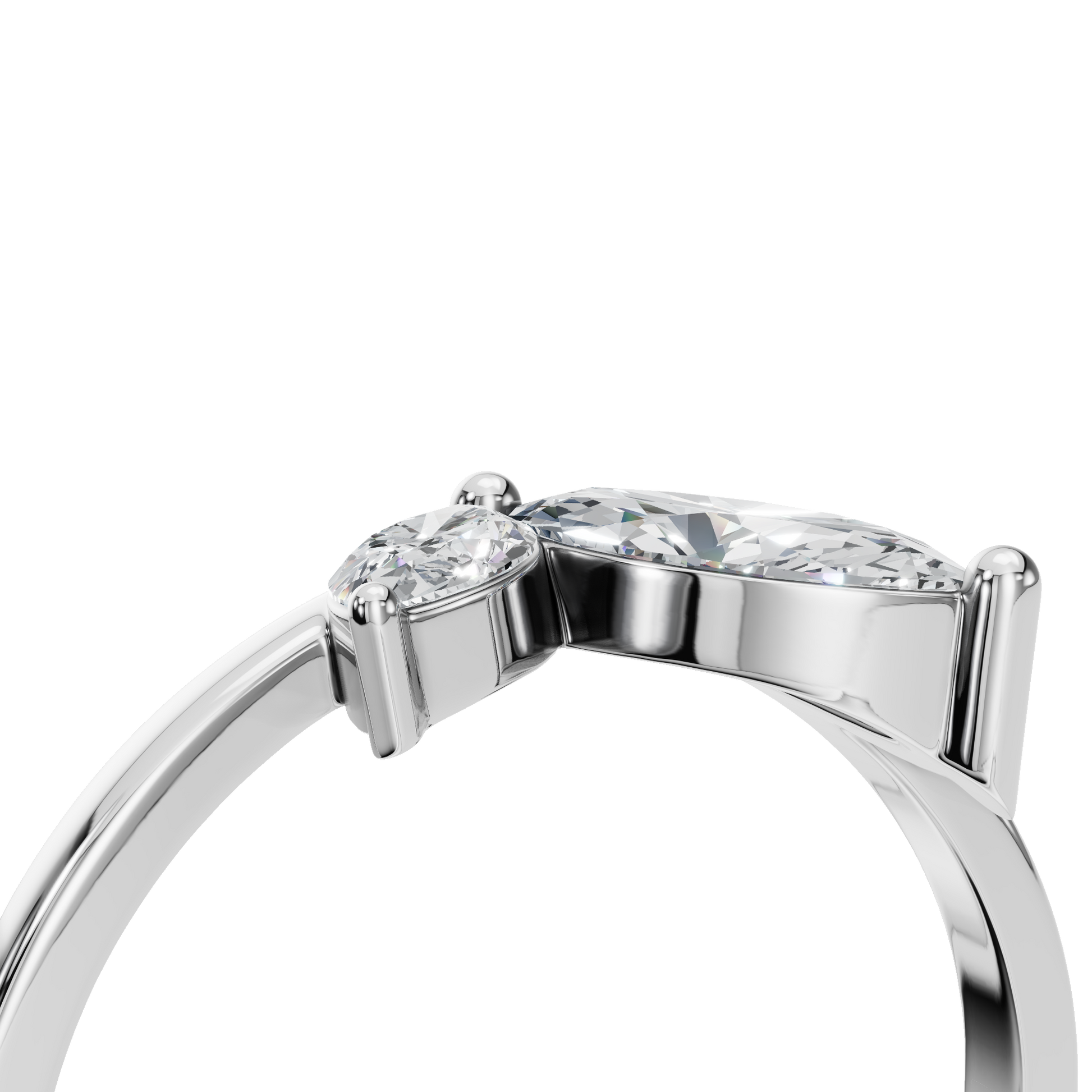 MARQUISE WEDDING BAND - M&D Signature Jewels