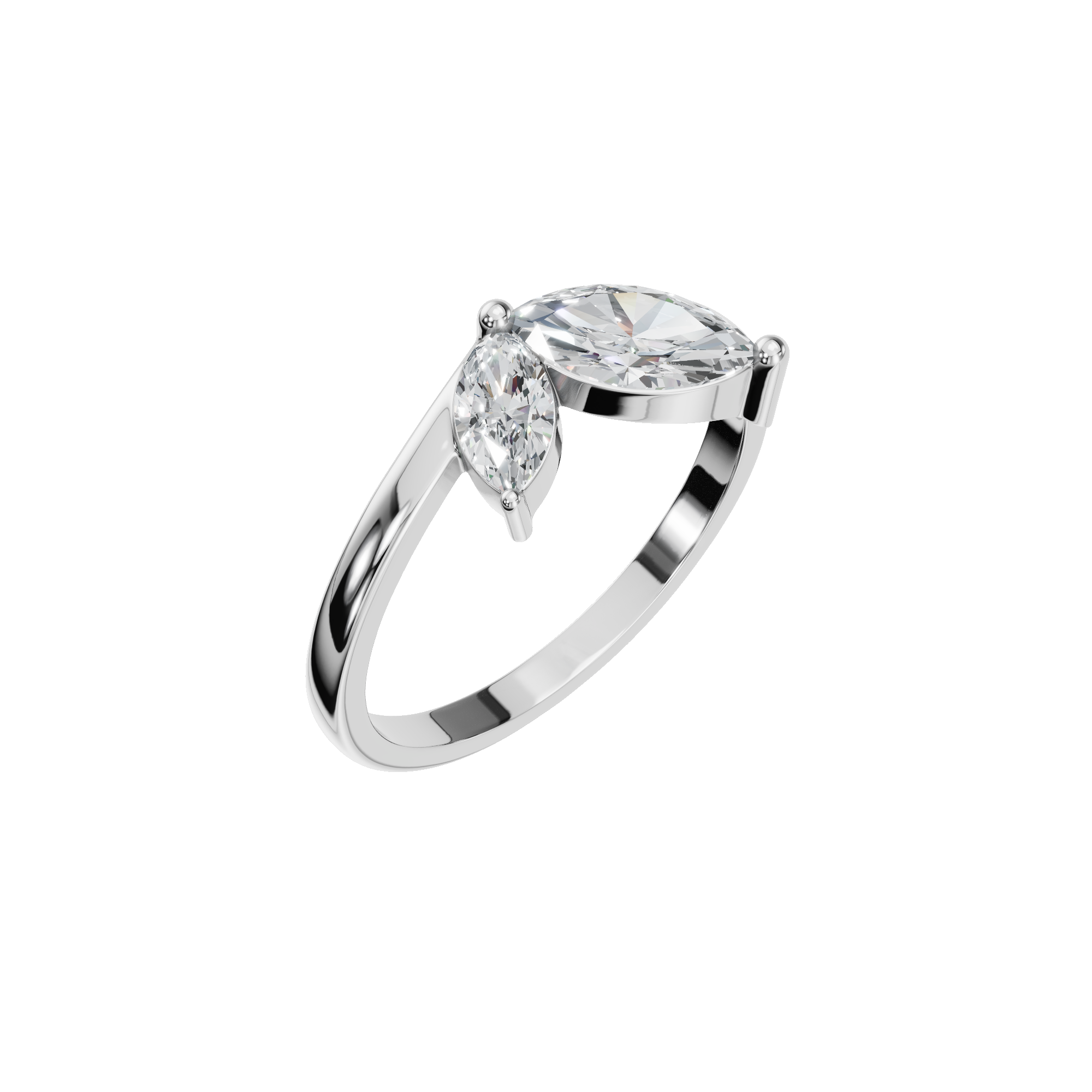 MARQUISE WEDDING BAND