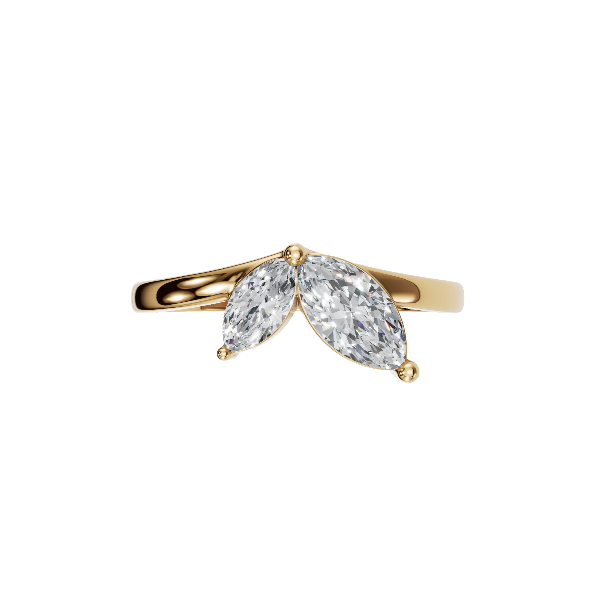 MARQUISE WEDDING BAND