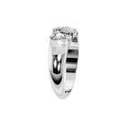 ROUND CLUSTER WEDDING BAND