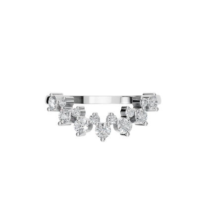 ROUND FANCY WEDDING BAND - M&D Signature Jewels