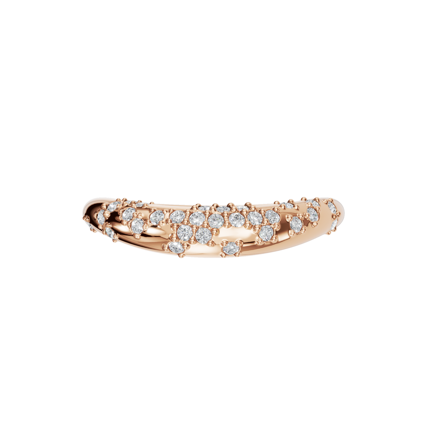 PAVE WEDDING BAND - M&D Signature Jewels