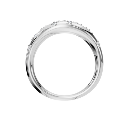 PAVE WEDDING BAND - M&D Signature Jewels