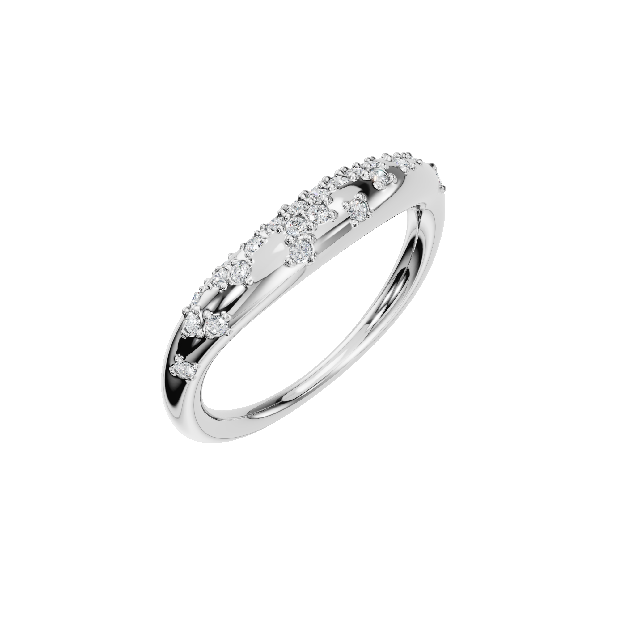 PAVE WEDDING BAND