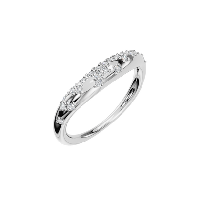 PAVE WEDDING BAND - M&D Signature Jewels