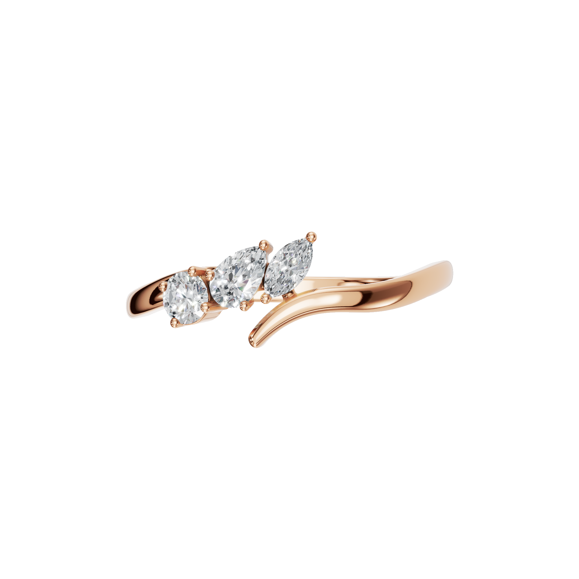 MULTI-SHAPE WEDDING BAND