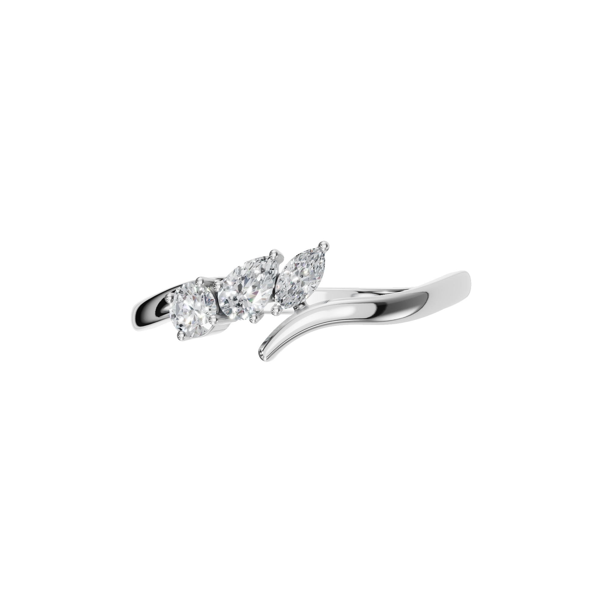 MULTI-SHAPE WEDDING BAND