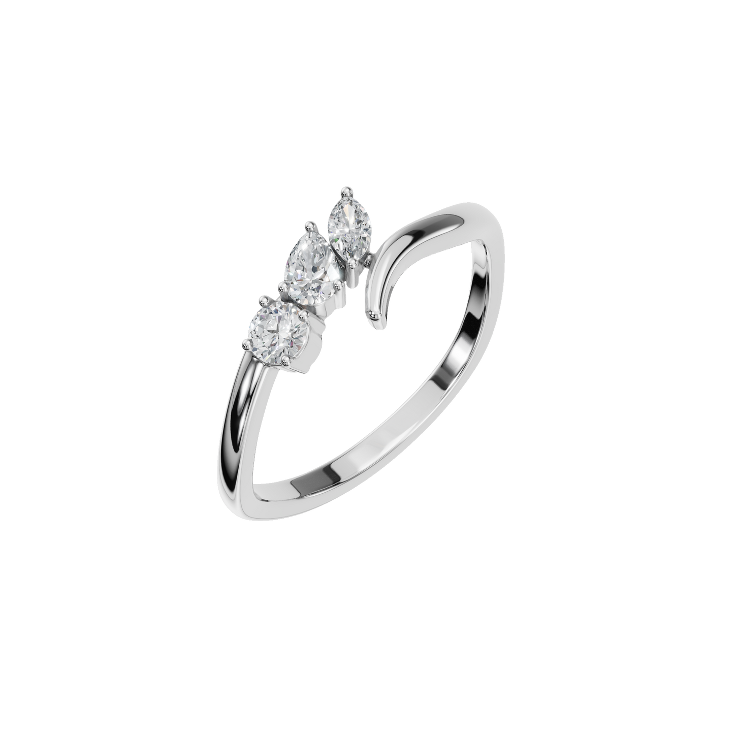 MULTI-SHAPE WEDDING BAND - M&D Signature Jewels