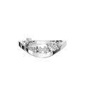 FLOATING DIAMOND WEDDING BAND