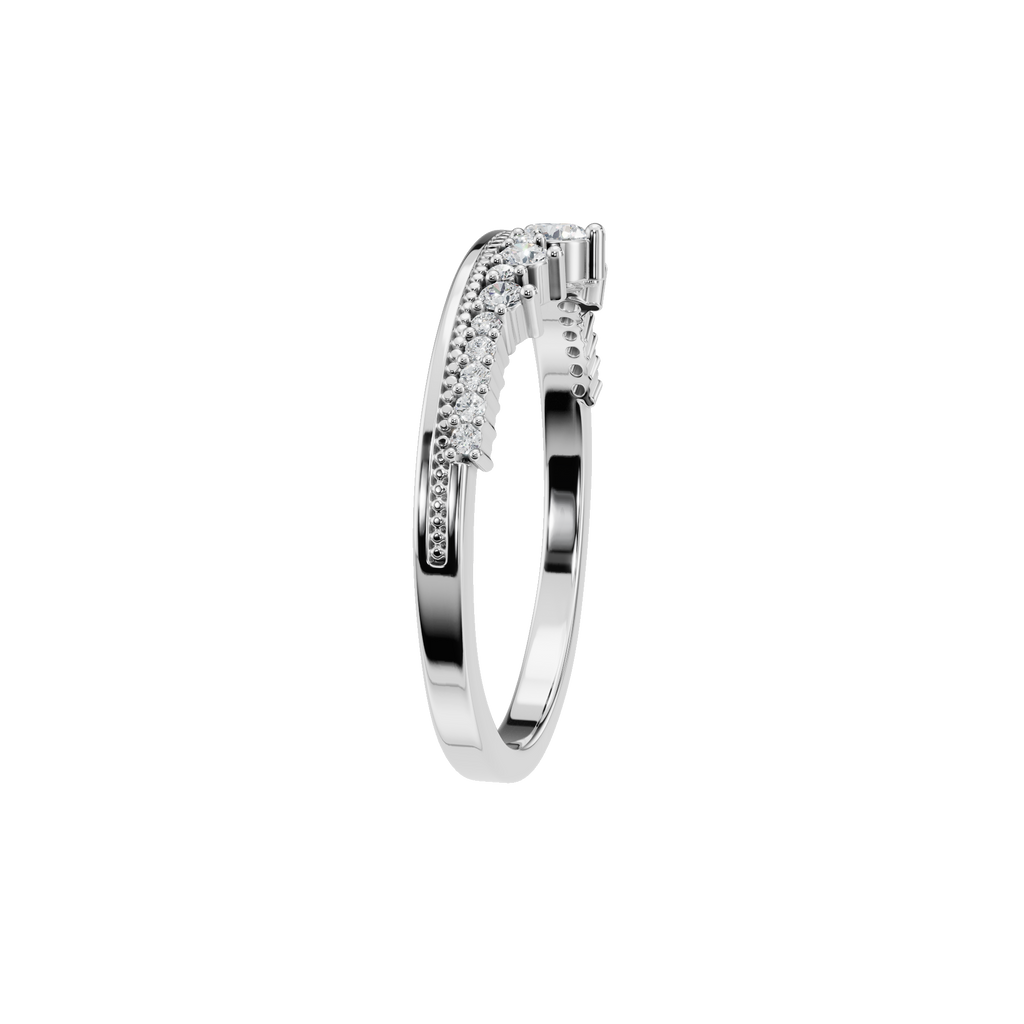 ROUND CROWN WEDDING BAND