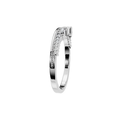 ROUND CROWN WEDDING BAND - M&D Signature Jewels