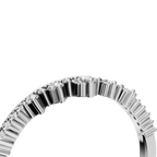 ROUND CROWN WEDDING BAND