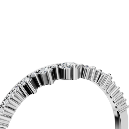 ROUND CROWN WEDDING BAND - M&D Signature Jewels