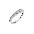 ROUND CROWN WEDDING BAND