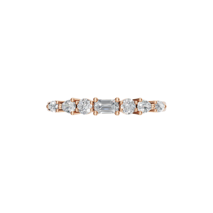 MULTI-SHAPE WEDDING BAND - M&D Signature Jewels