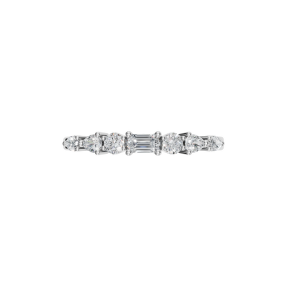 MULTI-SHAPE WEDDING BAND - M&D Signature Jewels