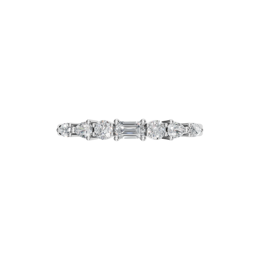 MULTI-SHAPE WEDDING BAND