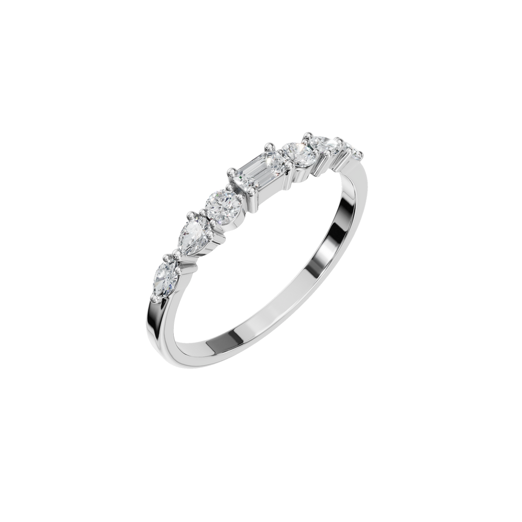MULTI-SHAPE WEDDING BAND