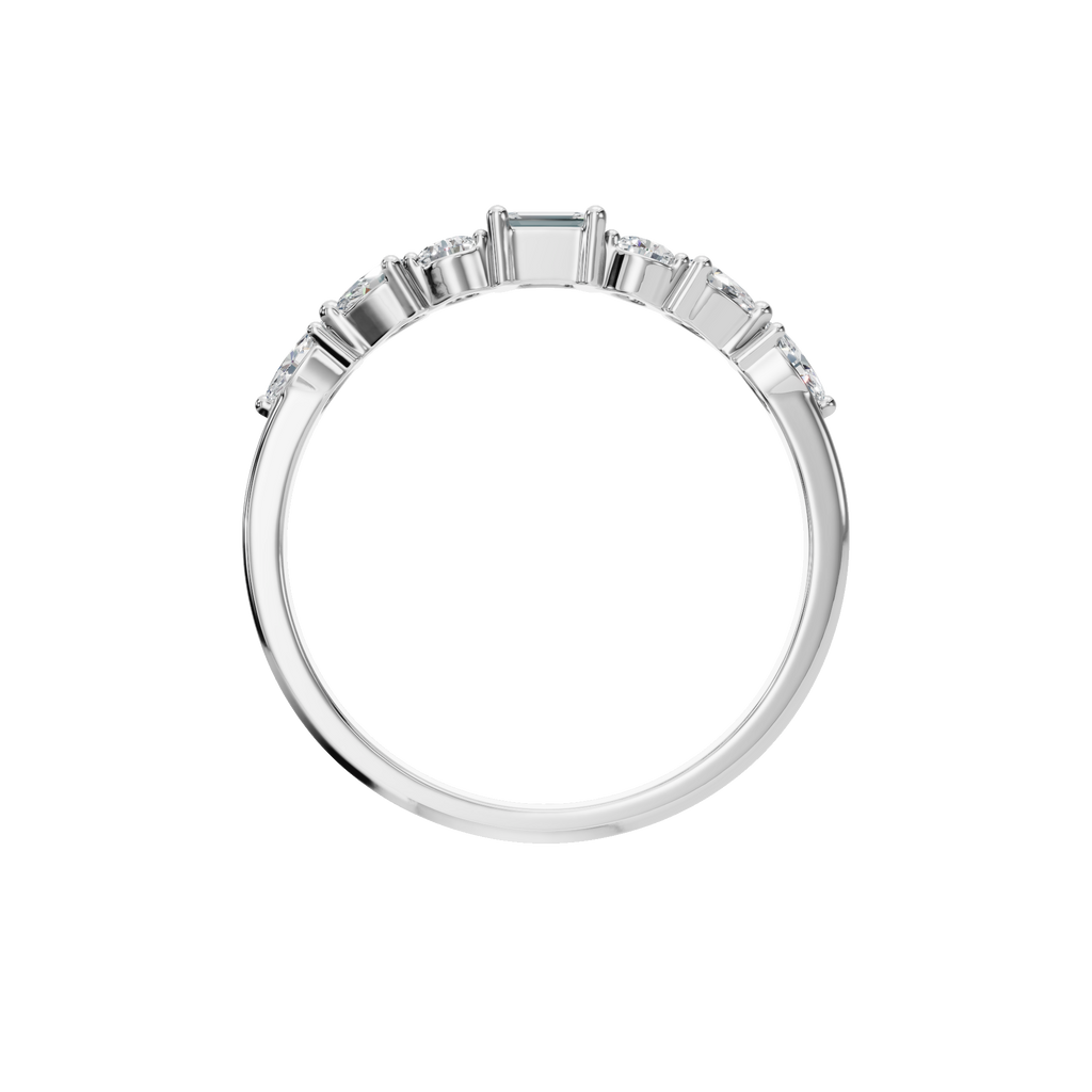 MULTI-SHAPE WEDDING BAND
