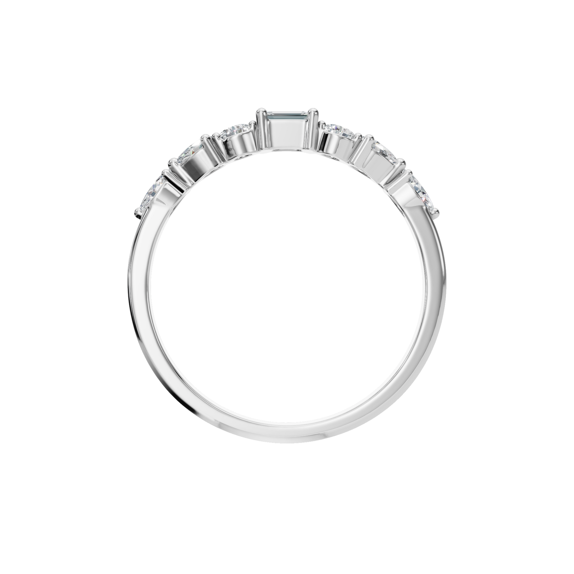 MULTI-SHAPE WEDDING BAND - M&D Signature Jewels