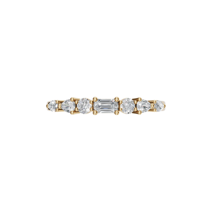 MULTI-SHAPE WEDDING BAND - M&D Signature Jewels