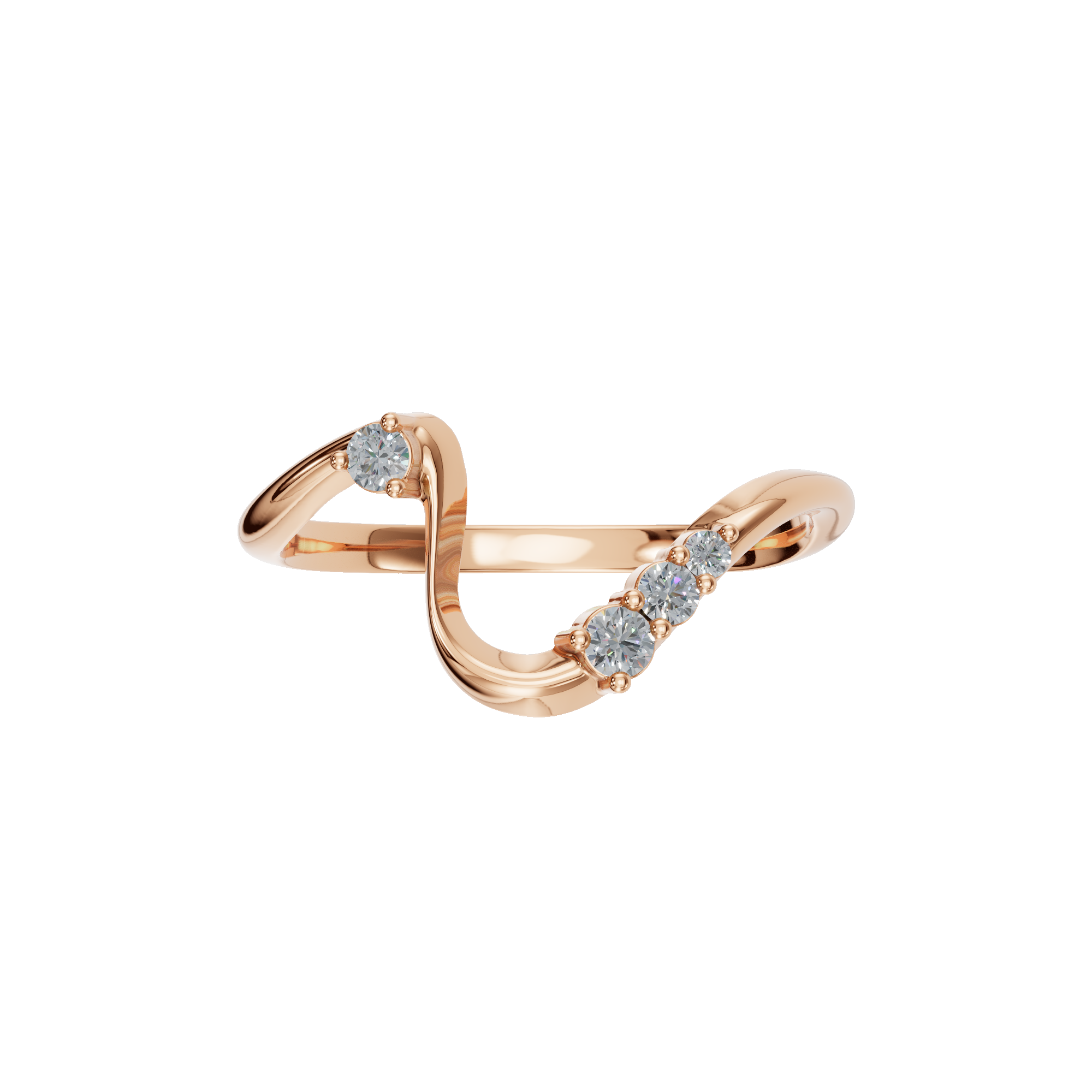 ROUND PAVE WEDDING BAND
