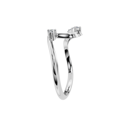 ROUND WAVE WEDDING BAND - M&D Signature Jewels