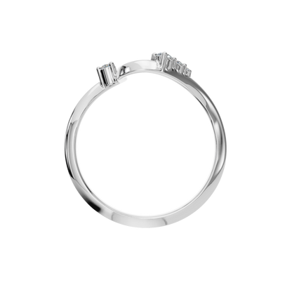ROUND WAVE WEDDING BAND - M&D Signature Jewels