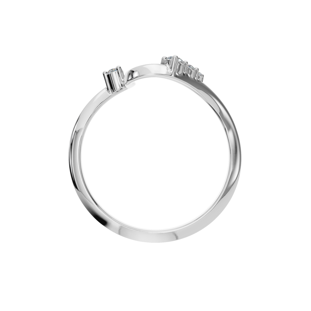 ROUND PAVE WEDDING BAND