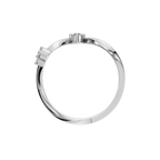 ROUND WAVE WEDDING BAND