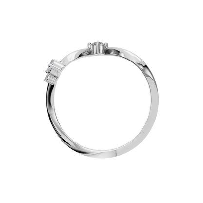 ROUND WAVE WEDDING BAND - M&D Signature Jewels