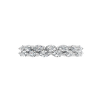 TWO ROW MARQUISE WEDDING BAND
